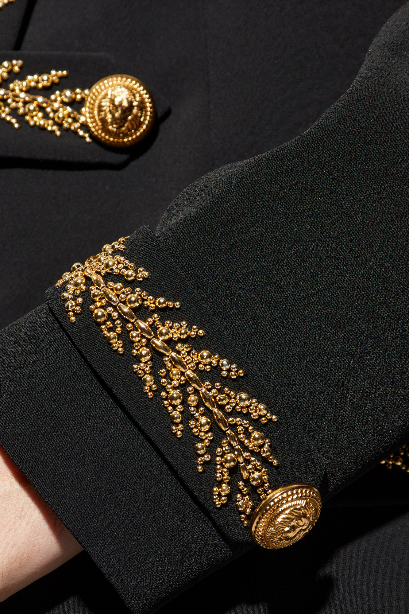Balmain Blazer with embroidered pattern | Men's Clothing
